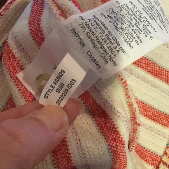 Madewell Boucle Striped Split Back Tank Top - Picture 9 of 11